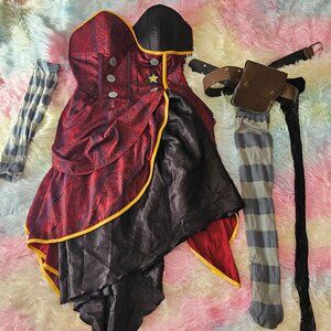 Joker/gambler costume